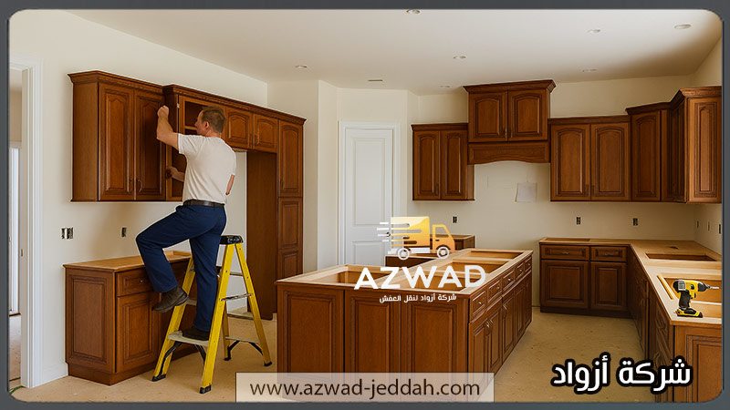 تركيب الأثاث داخل المنزل