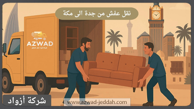 شركة نقل عفش من جدة إلى مكة المكرمة